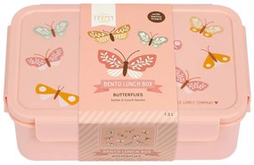 A Little Lovely Company - scatola merenda - farfalle