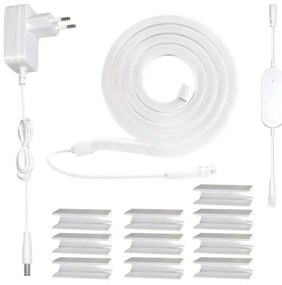 RGBIC Striscia LED dimmerabile GoSmart LED/24W/230V 3 m Wi-Fi Tuya