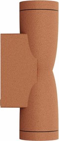 Applique Conica a Clessidra Bidirezionale IP65 GU10 - Corten