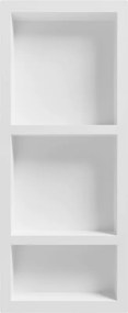 Mexen X-Wall-S mensola ad incasso SMC con flangia 99,1 x 40,7 cm, bianca - 1901994109