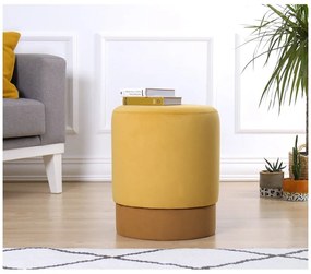 Sgabello giallo Ropp - Artie