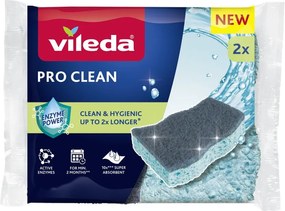 Spugne per piatti in set 4 pz Pro Clean – Vileda