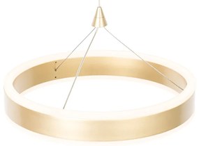 Lampada a sospensione in ottone 30 cm incl. LED dimmerabile a 3 step - Lyani