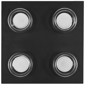 Osram -LED Plafoniera da bagno ORBIS FLAME 4xLED/5,5W/230V IP44 nera