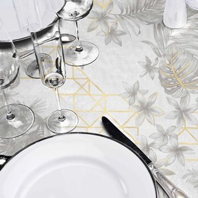 Tovaglia adatta per pulizia con panno umido ø 160 cm Coconut – douceur d'intérieur