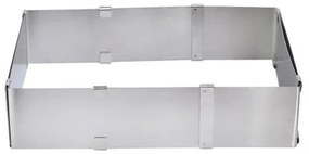 Stampo per torta regolabile TORO 16-28 cm in acciaio inox