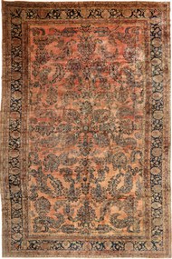 Sarouk Tappeto persiano 400x770 (Iran) Annodato A Mano