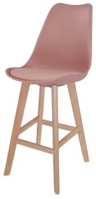 SGABELLO ALTO NEW TOWER WOOD NUDE