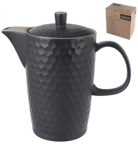 Teiera nera in ceramica 1,3 l Tea Time – Orion