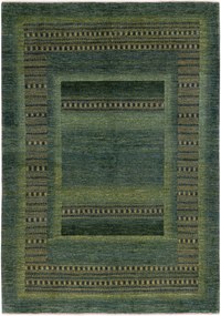 Loribaft Tappeto persiano 240 x 170 Verde (Iran) Annodato A Mano