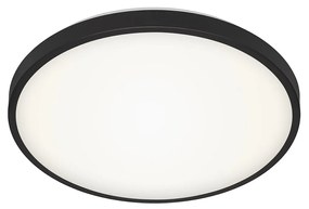 Plafoniera Moderna Manny Metallo Bianco Led Integrato 24W 4000K