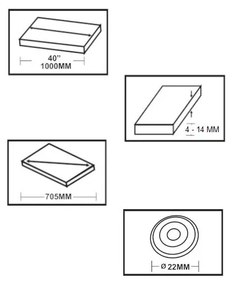 Macchina per il taglio delle piastrelle 1000mm KD10676