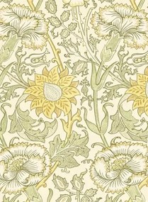 Morris & Co Carta da parati Pink & Rose - Cowslip/ Fennel