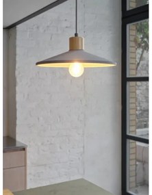 Ledvance - Lampadario a sospensione con filo DECOR CONCRETE 1xE27/15W/230V diametro 32 cm calcestruzzo grigio