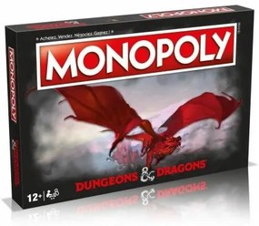 Gioco da Tavolo Monopoly Dungeons  Dragons (FR)