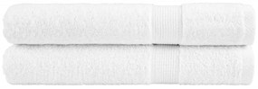 Asciugamani Premium Solund 2 Pz Bianchi 100x200cm 600gsm /