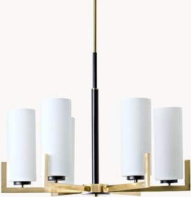 Lampadario grande in vetro Fortano