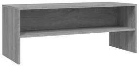 Mobile porta tv grigio sonoma 100x40x40 cm in legno multistrato