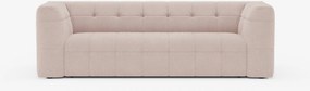 Mosaic Divano 3 e 4 posti modulare in bouclé: capitonné e design in tessuto smacchiabile T21