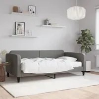 Divano Letto con Materasso Grigio Scuro 100x200 cm in Tessutocod mxl 122381