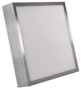 Plafoniera LED LED/21W/230 3000/3500/4000K 22,5x22,5 cm cromo