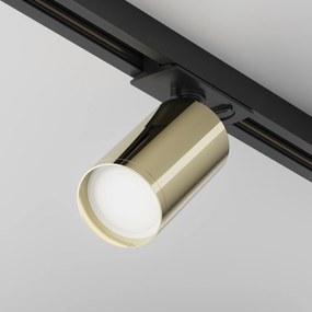 Maytoni Illuminazione a binario Serie 'Focus S' Colore Nero e oro