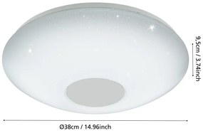Eglo 95972 - Plafoniera LED VOLTAGO 2 LED/20W/230V