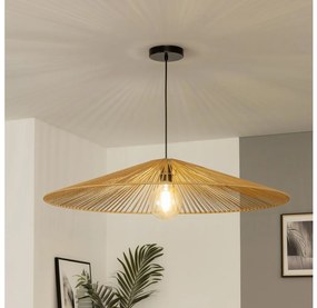 Brilagi - Lampadario LED a sospensione su cavo CERIA BOHO 1xE27/40W/230V Ø 90 cm marrone