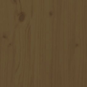 Testiera per letto miele 92x3x81 cm in legno massello di pino
