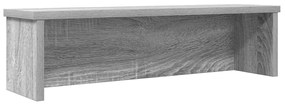Scaffale Da Cucina Impilabile Grigio Sonoma 60x15x16 Cm /