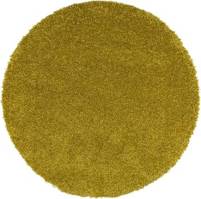 Tappeto verde , ø 100 cm Aqua Liso - Universal