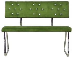 Panca 110 cm in Velluto Verde Chiaro