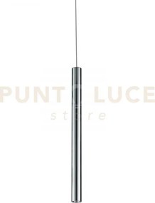 Sospensione led binario oboe cromo 3,5w 240lm 4000k 2,5x150cm