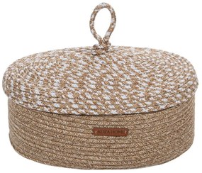 Scatola decorativa in tessuto con coperchio - Mioli Decor