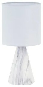 Lampada da tavolo Versa Bianco Ceramica 12,5 x 24,5 x 12,5 cm