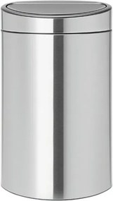 Pattumiera Next Recycle BRABANTIA manuale grigio inox 33 L
