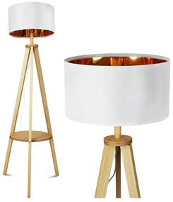 Lampada da terra 1xE27/40W/230V bianca