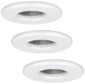 Eglo 94977 - SET 3x Lampada LED da bagno IGOA 1xGU10/3,3W/230V IP44