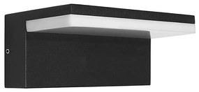 LED2 - Lampada da parete per esterni HUGO LED/9W/230V IP54 3000K/4000K