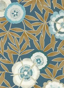 Harlequin Carta da parati Komovi - Midnight/ Gold
