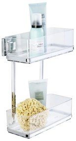 Scaffale autoportante a due livelli Vacuum-Loc, 14 x 25,5 cm Quadro - Wenko