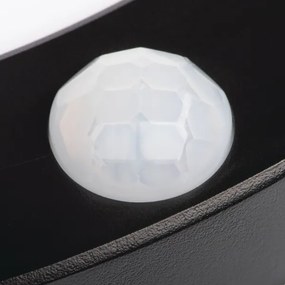 Kanlux 24605 - LED Lampada con sensore 2in1 ERGA LED/17W/230V 3000/4000/6500K nero