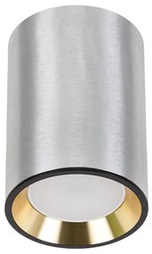 Faretto CHLOE 1xGU10/35W/230V tondo cromo opaco/oro