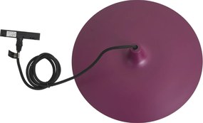 Lampada a sospensione retrò viola per sistema a binario monofase - Slimline Panzi
