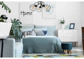 Lampadario a plafone DIAMENT 3xE27/60W/230V