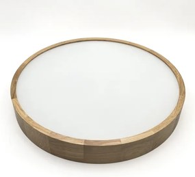 Brilagi - Plafoniera LED CARVALHO 4xE27/60W/230V rovere Ø 57,5 cm