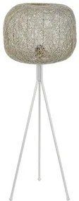 Lampada da Terra DKD Home Decor Bianco Metallo 50 W 220 V 41 x 41 x 109 cm