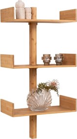 Mensola in bambù colore naturale 50 cm Villa - House Nordic