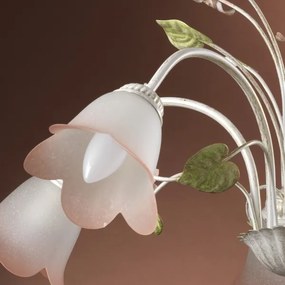 ONLI - Lampadario a sospensione con catena BOTTON DORO 5xE14/6W/230V