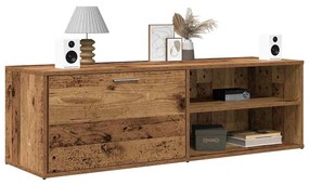 Mobile Porta Tv Legno Antico 120x34x37 Cm İn Legno Multistrato /